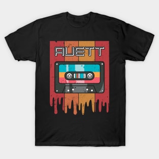 Classic Personalized Avett Proud Name Cassette T-Shirt